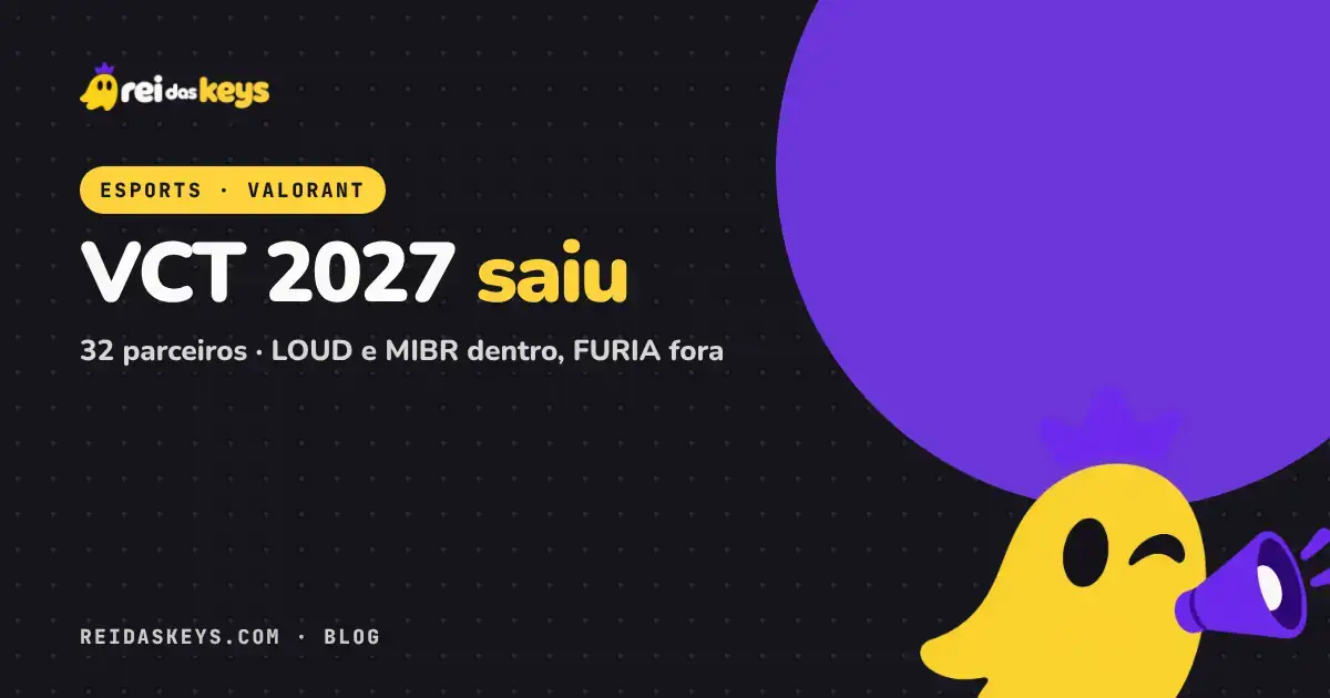 VCT 2027 times parceiros e o mercado do Valorant BR