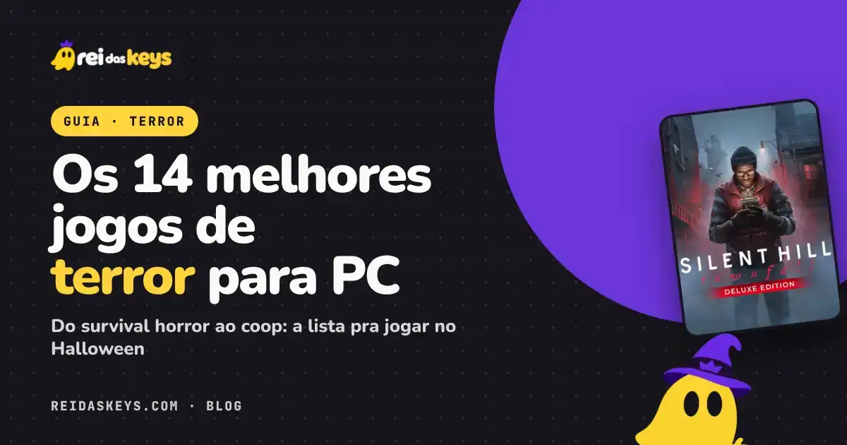 Melhores jogos de terror para PC pra jogar em 2026