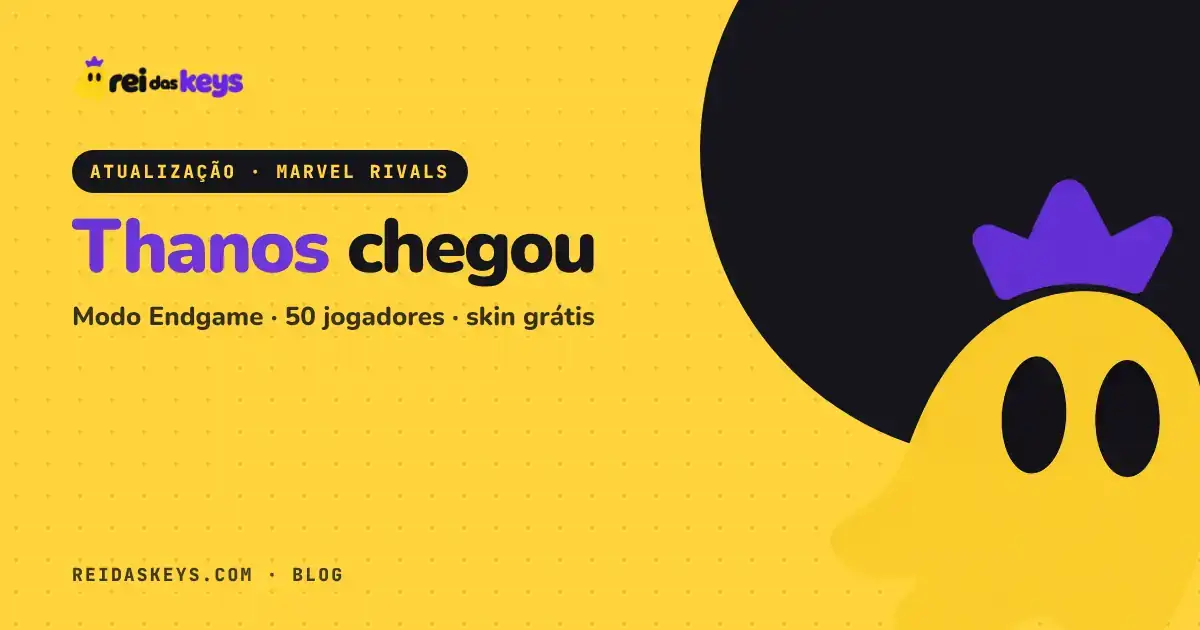 Marvel Rivals modo Endgame horários do Thanos e skin grátis