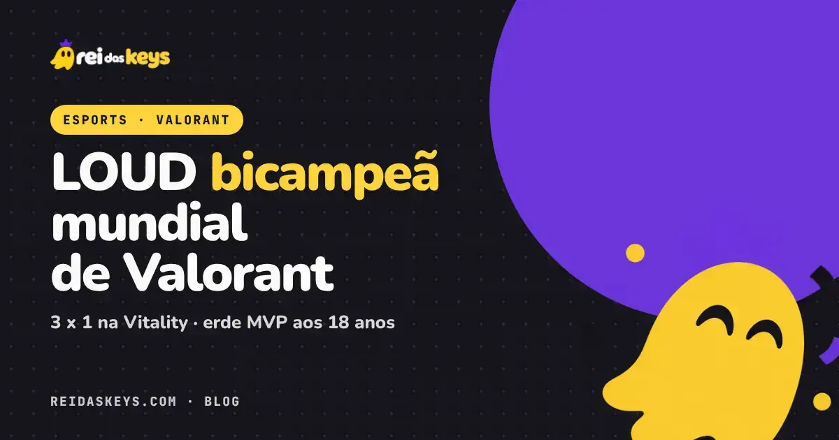 LOUD campeã mundial de Valorant no Champions 2026