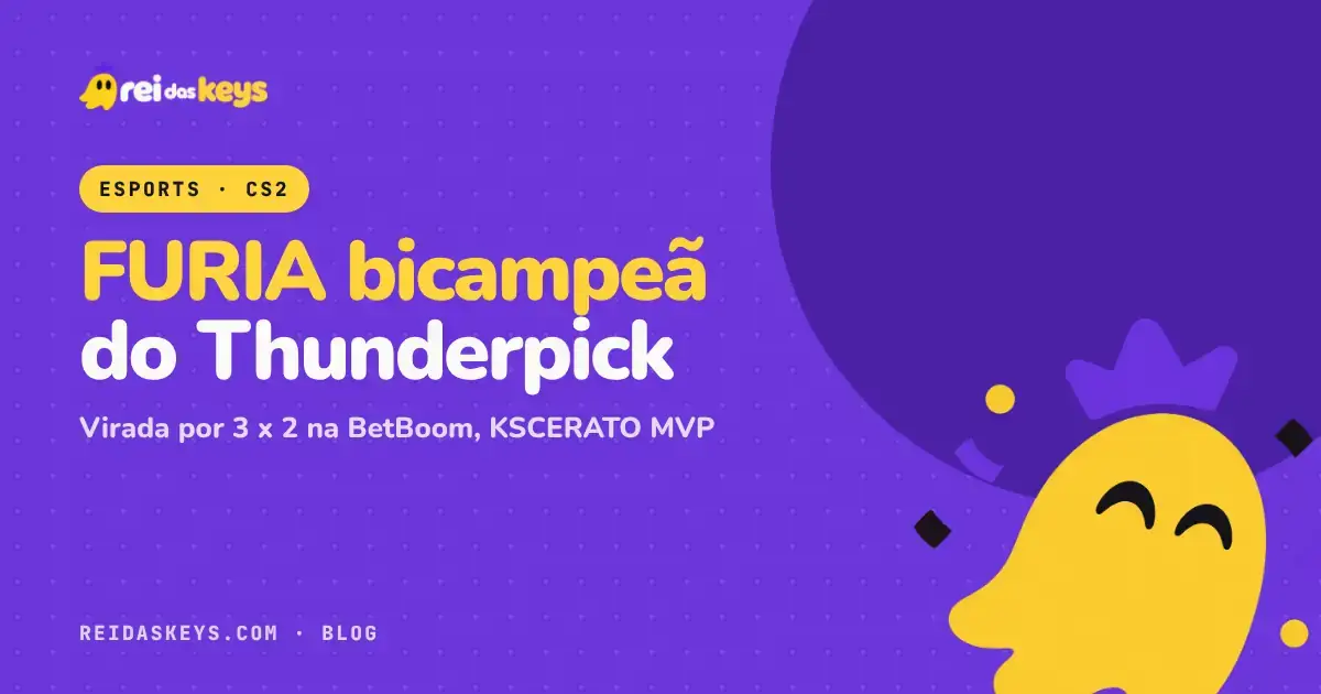 FURIA campeã do Thunderpick World Championship 2026 de CS2